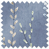 Willow Field, Indigo - Motorised Roman Blind
